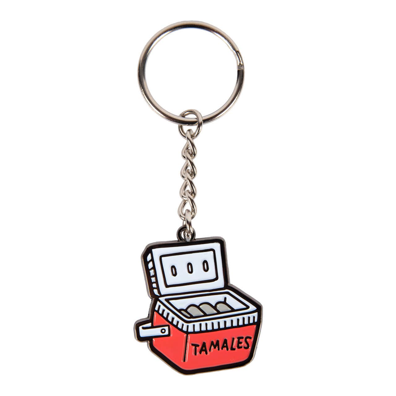 Tamale Cooler Enamel Keychain