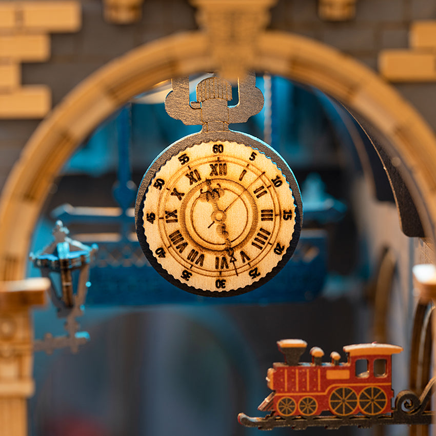 Time Travel Train Book Nook Kit