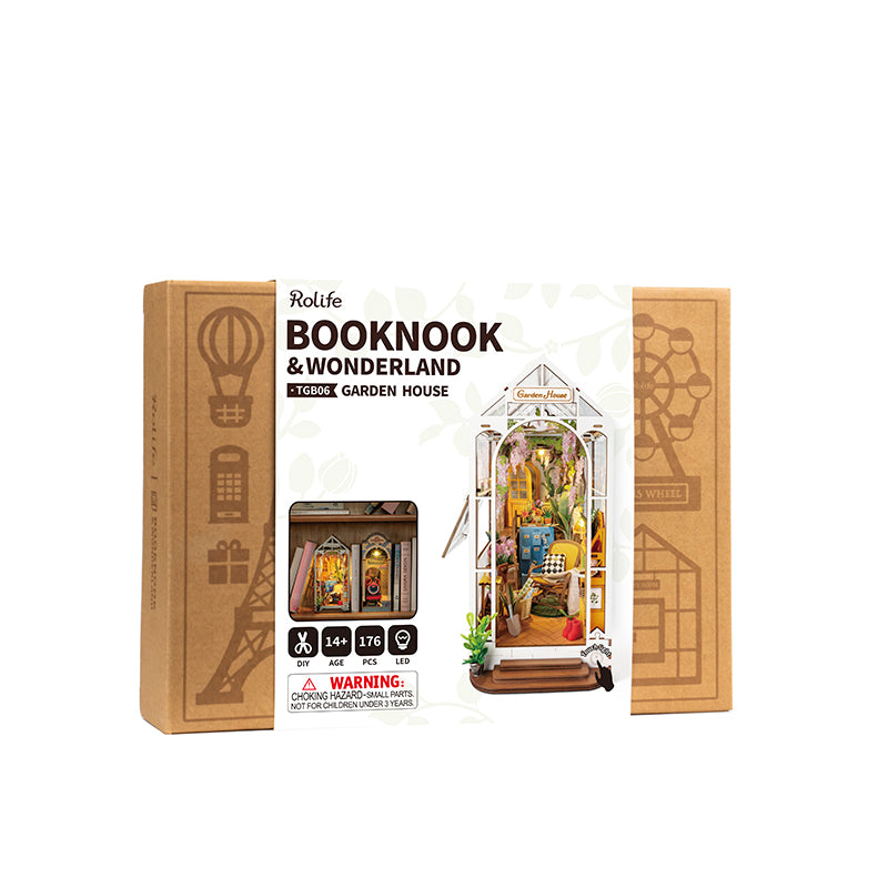 Garden House Book Nook Kit