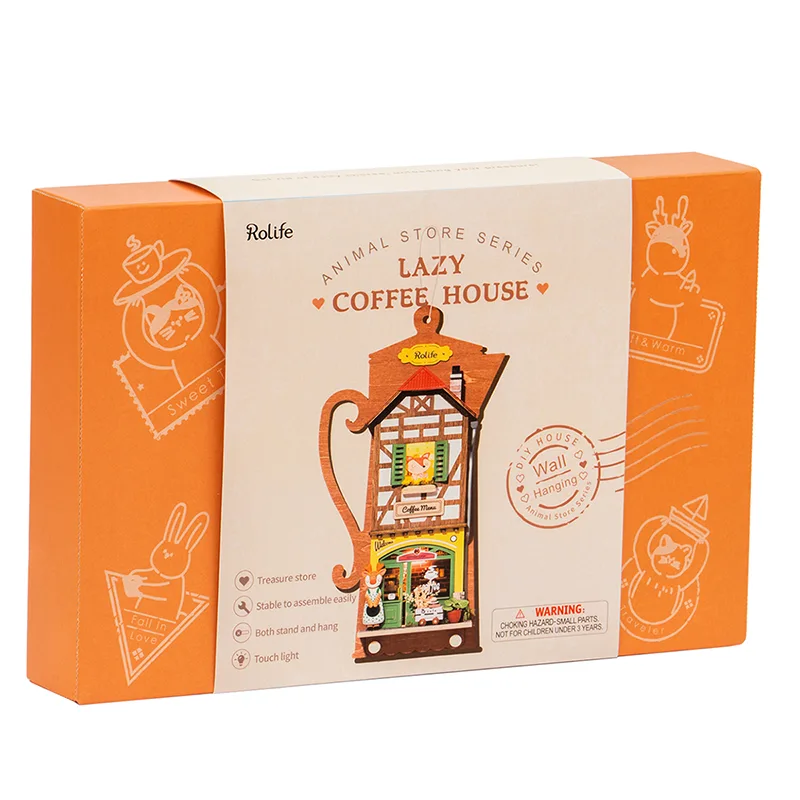 Lazy Coffee House Decoration Kit
