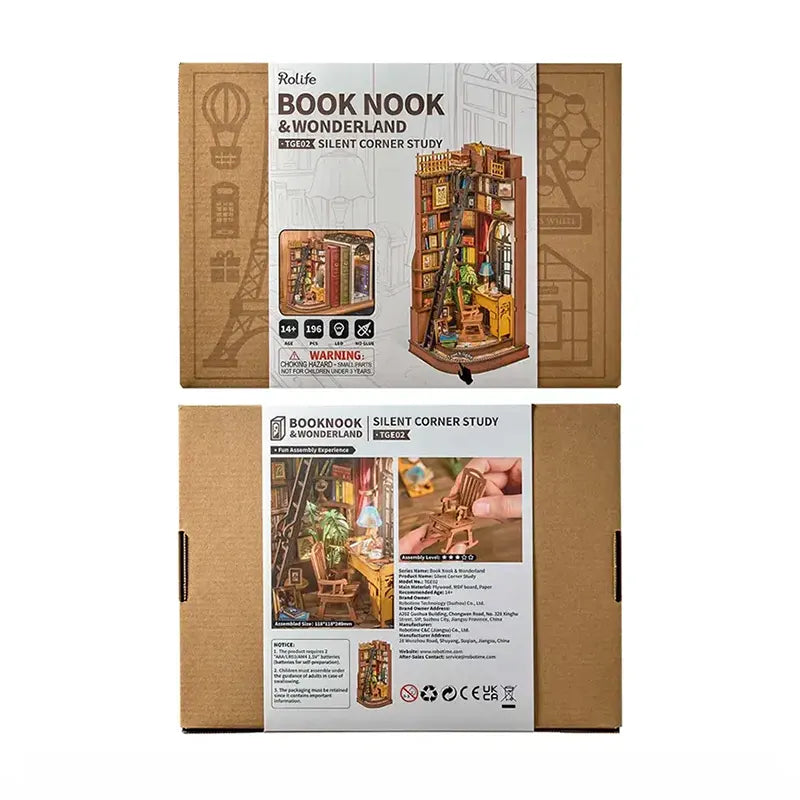 Silent Corner Study Shelf Insert Kit