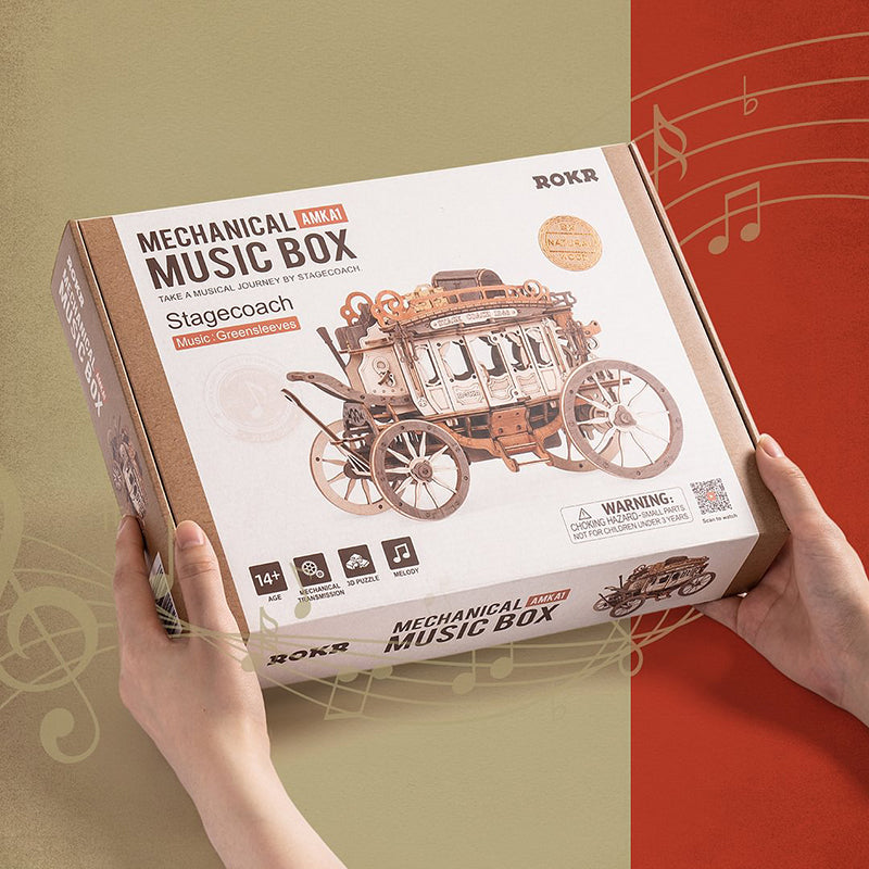 Stagecoach - Mechanical Music Box Kit
