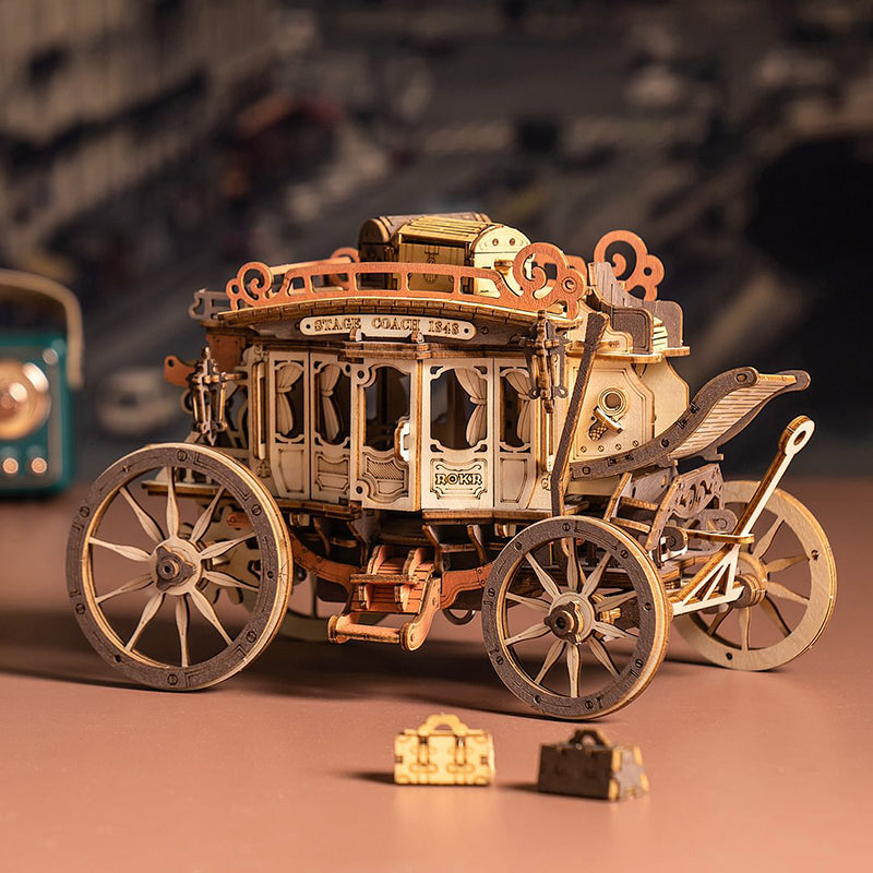 Stagecoach - Mechanical Music Box Kit