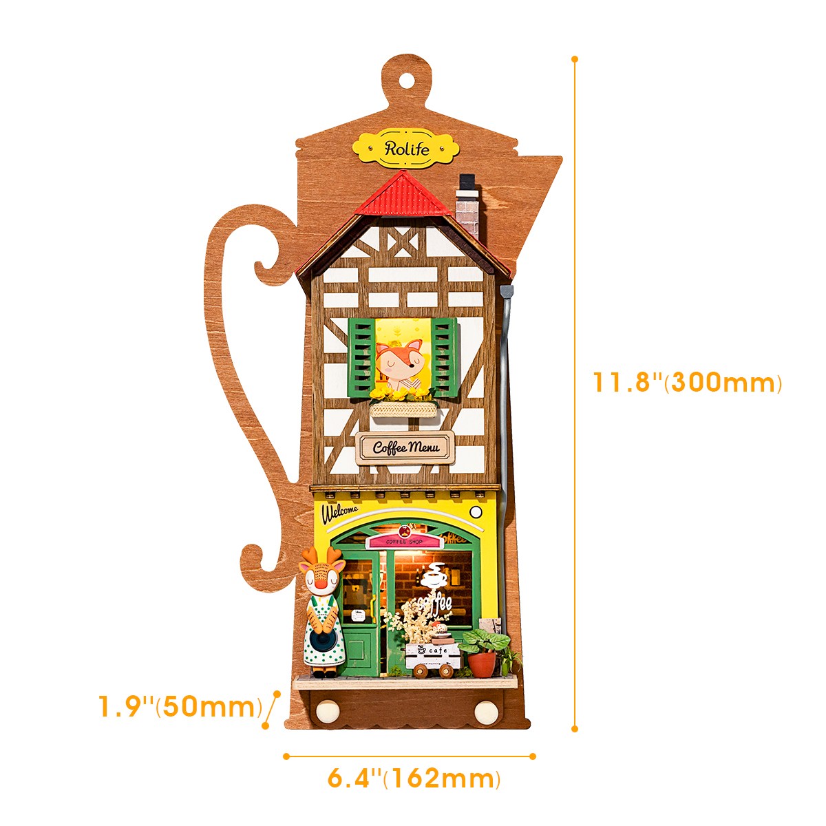 Lazy Coffee House Decoration Kit