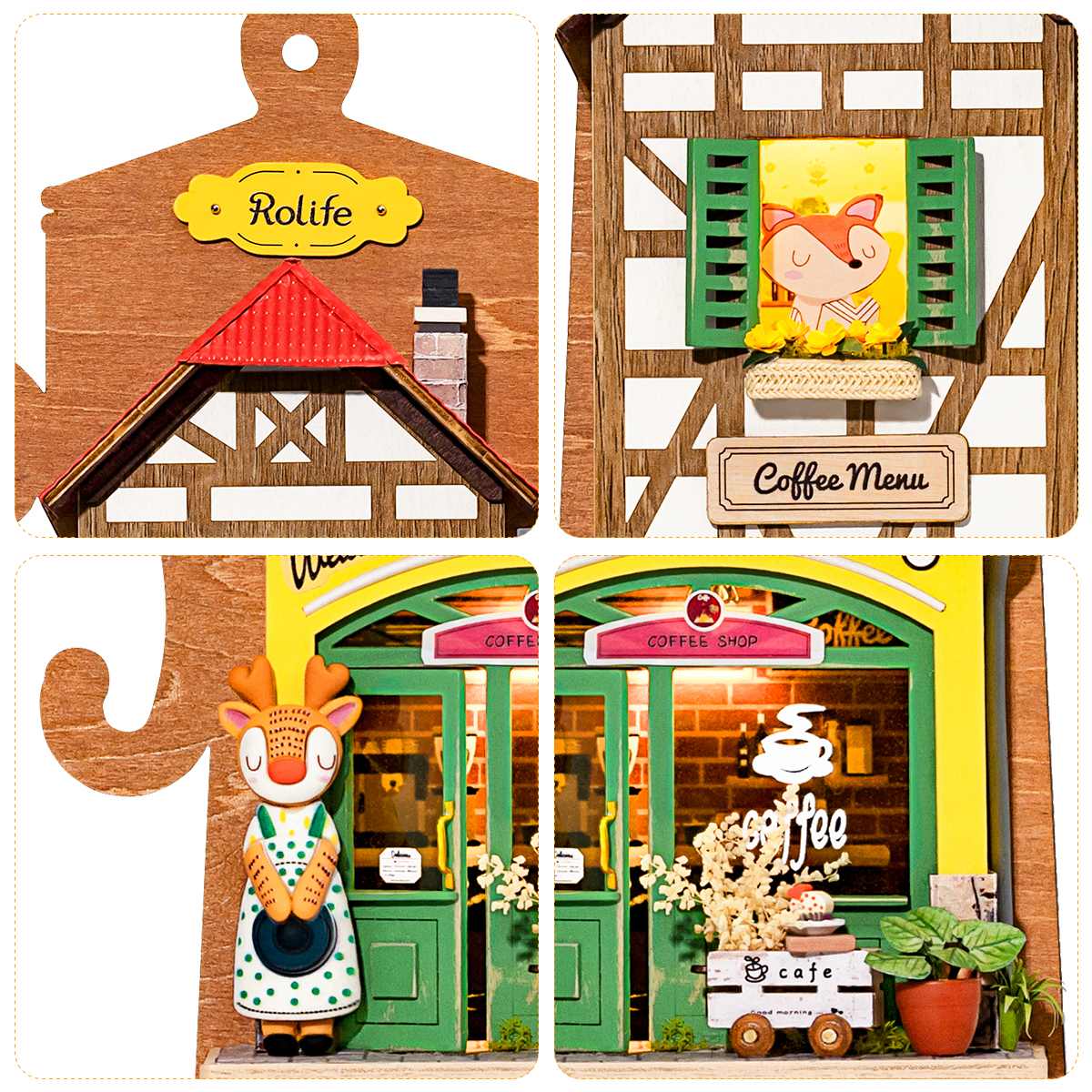 Lazy Coffee House Decoration Kit