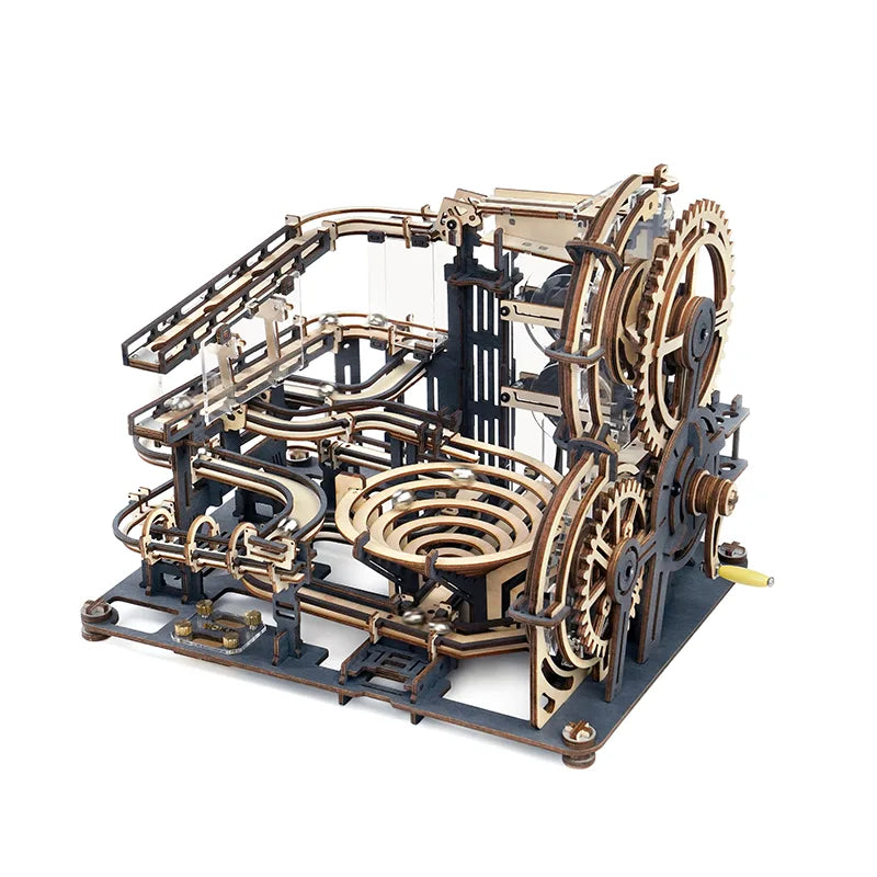 Marble Night City - Wooden Mechanical 3D Puzzle