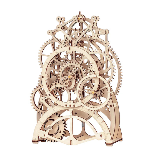 Pendulum Clock - Wooden Mechanical 3D Puzzle
