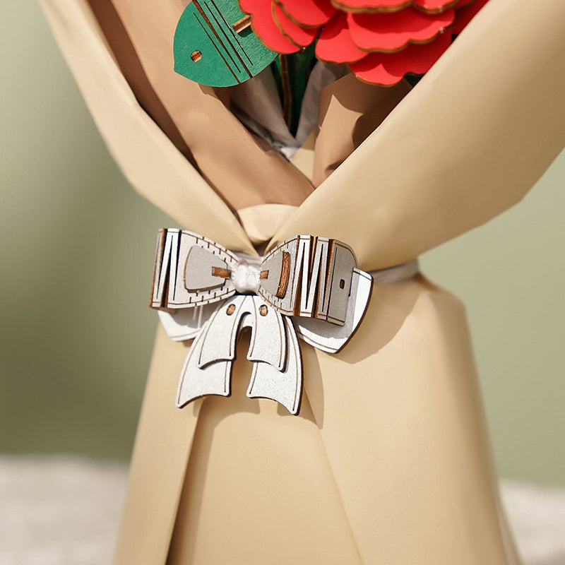 Wooden Flower Bouquet 3D Puzzle